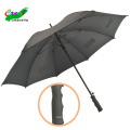 Guarda-chuvas urbanos regulares à prova de vento de 46 polegadas, guarda-chuva preto clássico básico de máquina de venda automática de abaya